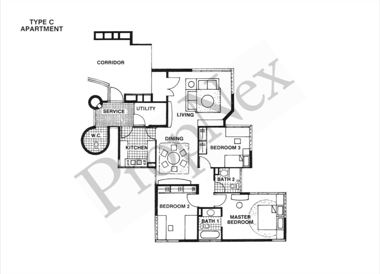 Bullion Park 3BR Type C