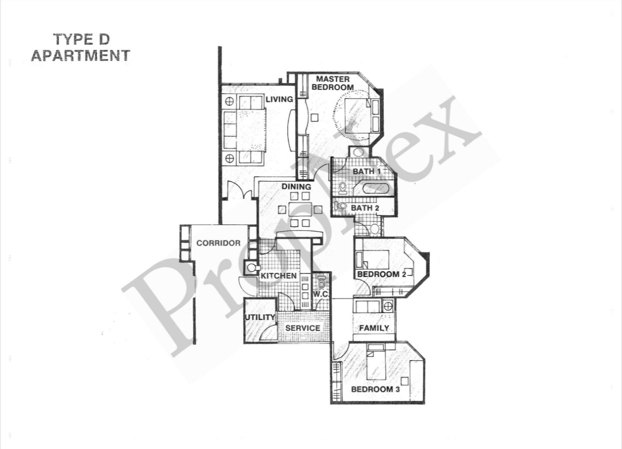 Bullion Park 3BR Type D