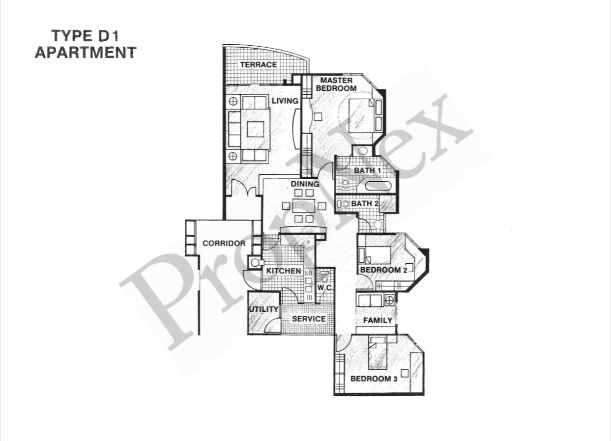 Bullion Park 3BR Type D1