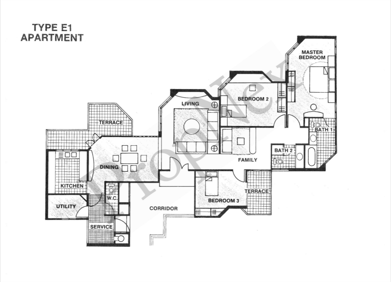 Bullion Park 3BR Type E1