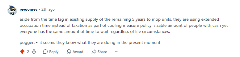 revoonrev comment on time-based cooling versus taxation